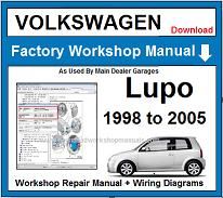 VW Lupo Repair Workshop Manual